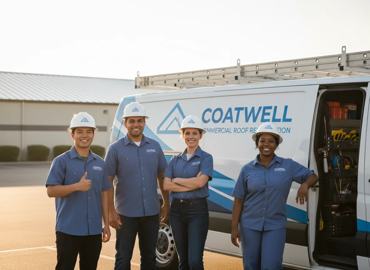 Commercial roof coating company in Malvern, IA